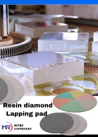 Resin diamond Lapping pad