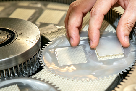 optical lens polishing